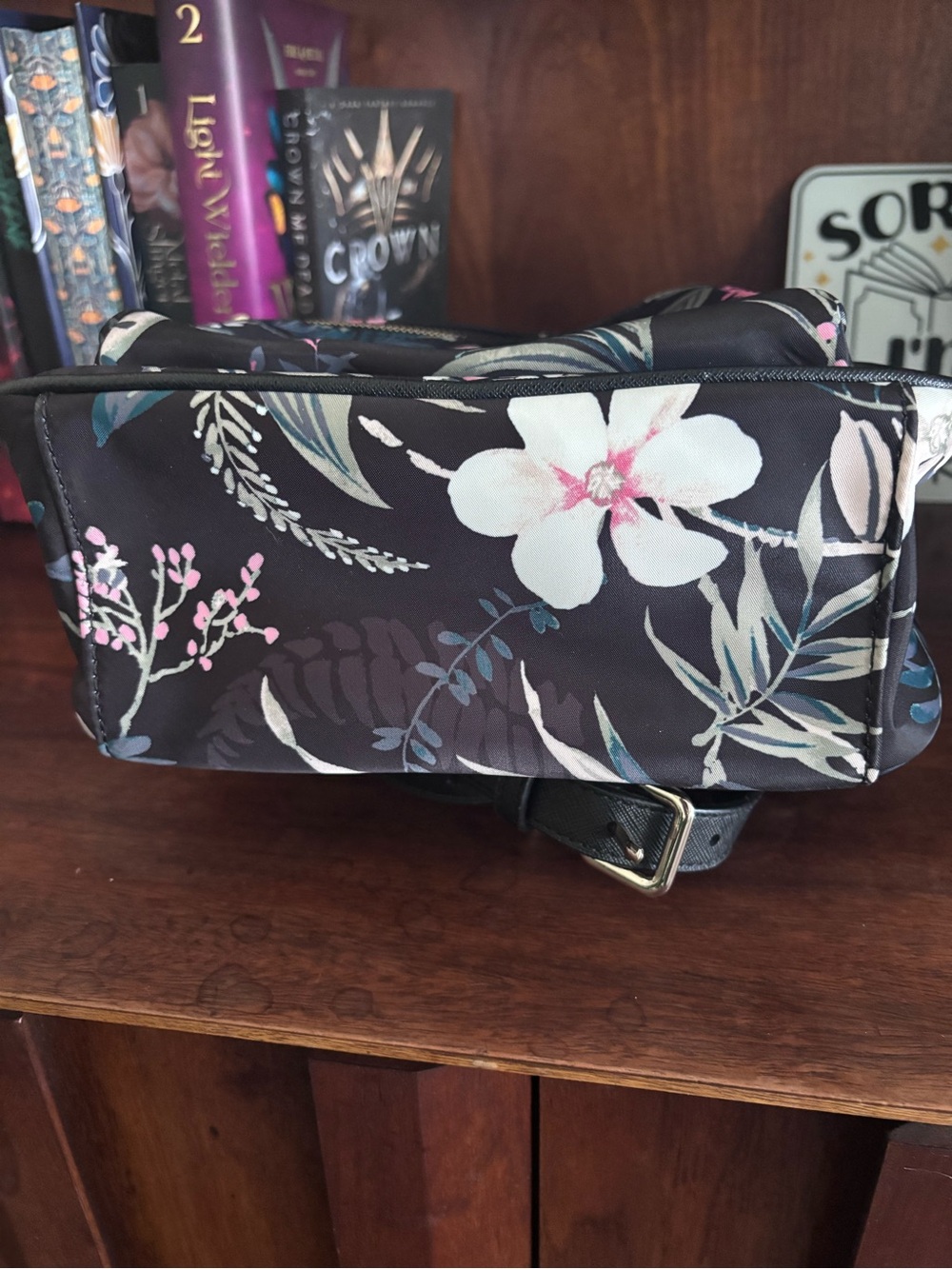Kate Spade New York Wilson Road Botanical Small Bradley Backpack - Picture 4 of 6